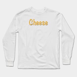 Cheese Power Word Long Sleeve T-Shirt